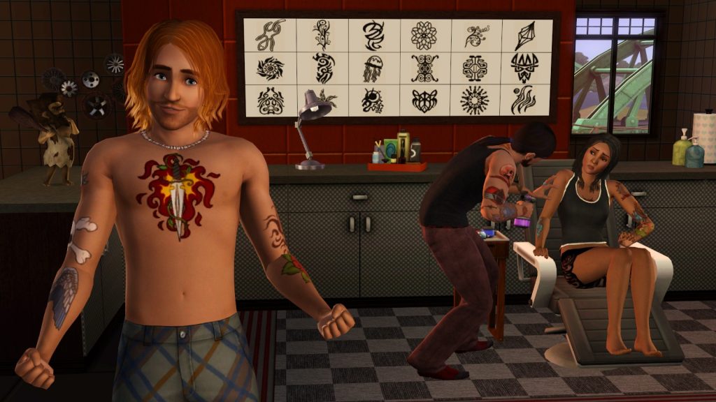 the-sims-3-ambitions-tattoo-artist-salon-gameplay-screenshot