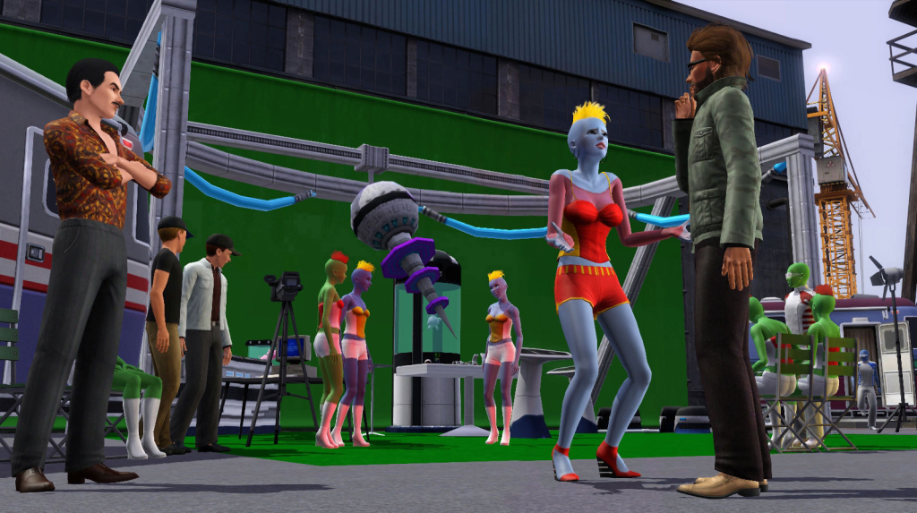 the-sims-3-late-night-film-studio-alien-set
