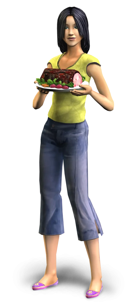 sims2genrendgirl_w_roast