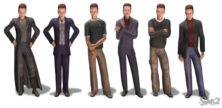 the-sims-2-character-outfits-render
