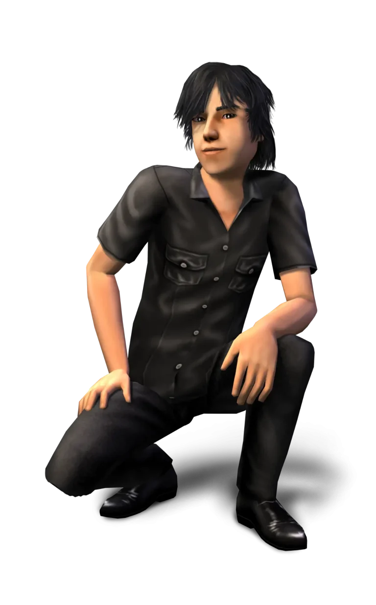 the-sims-2-crouching-black-haired-man-render