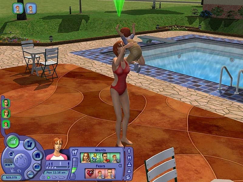 the-sims-2-don-lothario-pool-fight-chaos