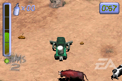 the-sims-2-gba-tractor-cattle-cleanup-minigame-screenshot