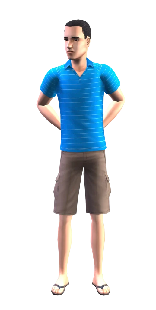 the-sims-2-hm-fashion-mens-blue-polo-cargo-shorts-render