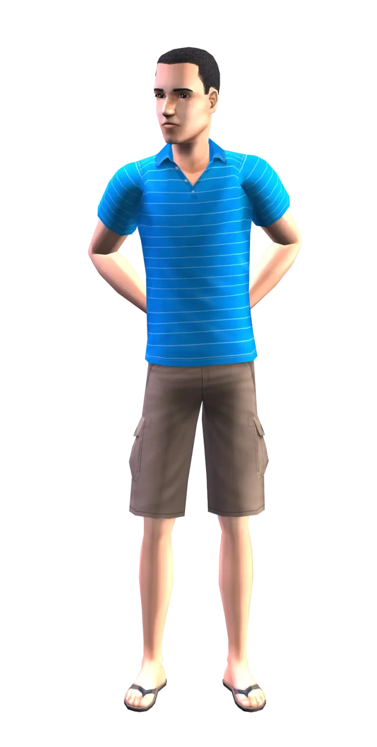 the-sims-2-hm-fashion-mens-blue-polo-cargo-shorts-render
