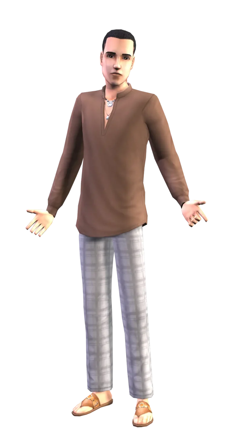 the-sims-2-hm-fashion-mens-brown-shirt-white-plaid-pants-render