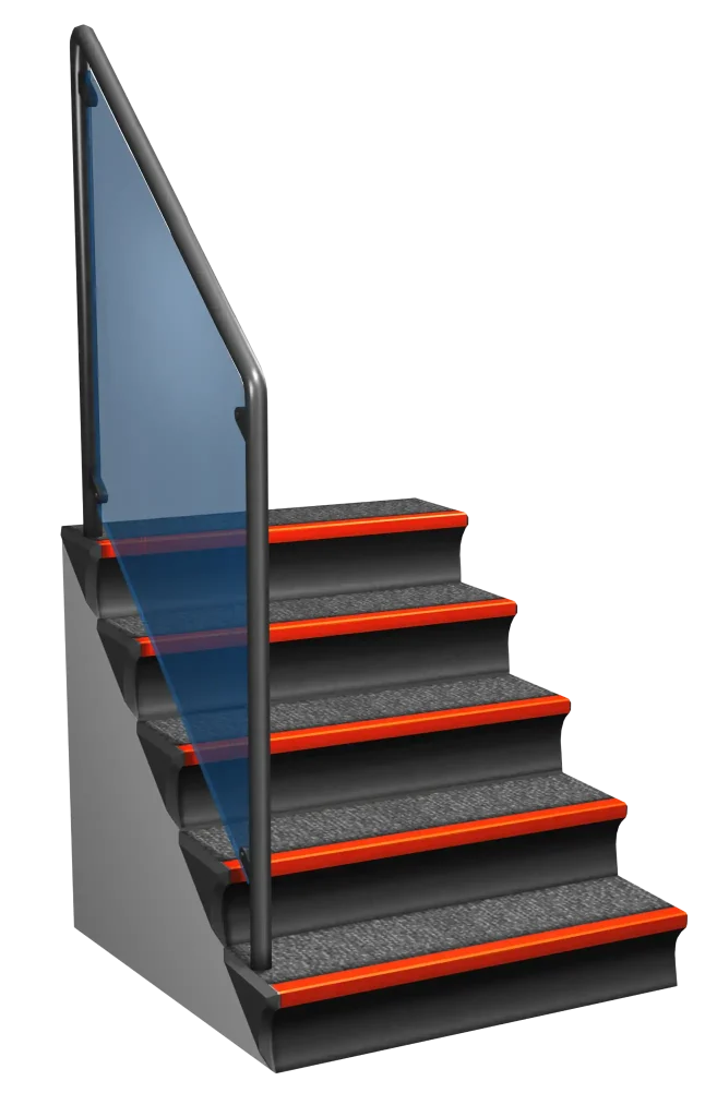 the-sims-2-hm-fashion-store-staircase-red-trim-render