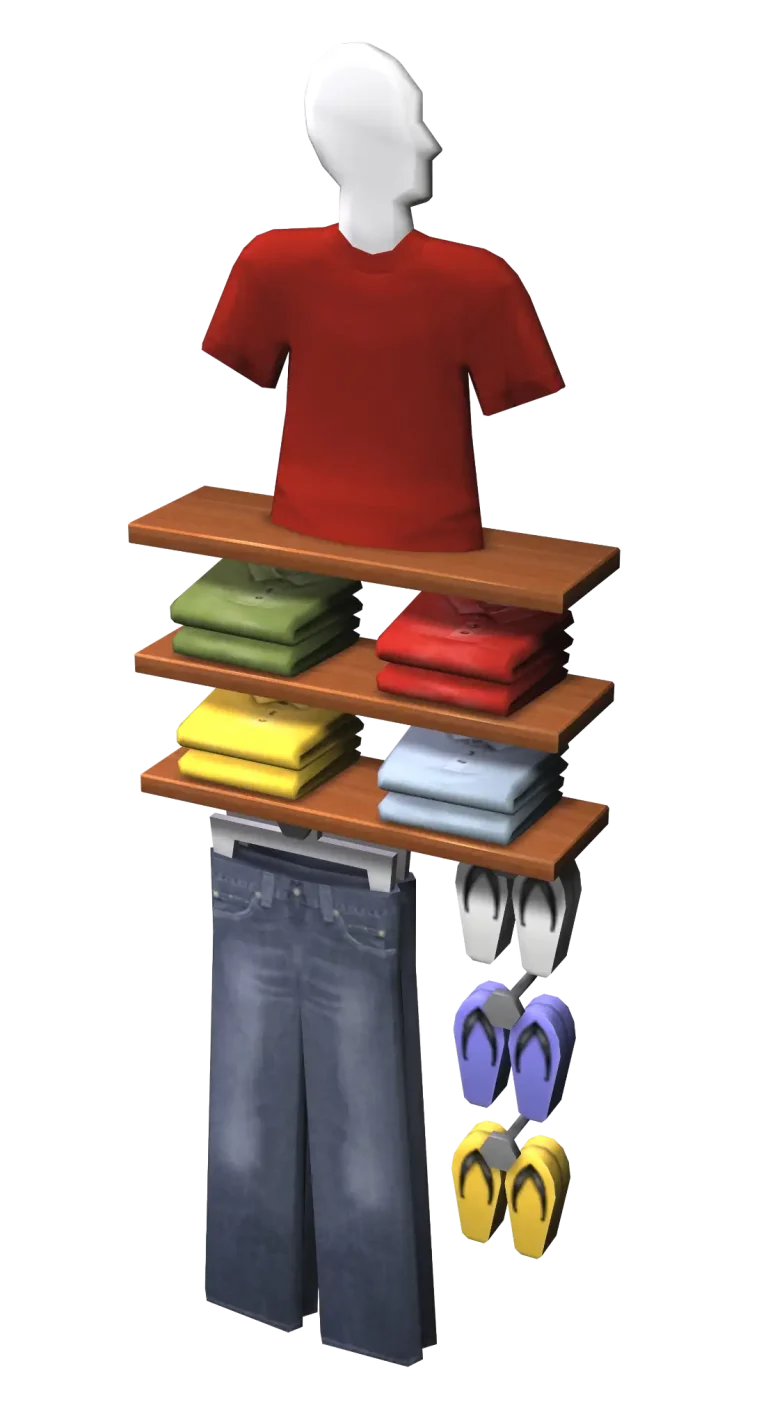 the-sims-2-hm-fashion-tshirt-jeans-flip-flops-display-render