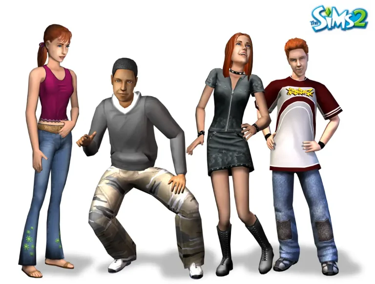 the-sims-2-teen-characters-group-render