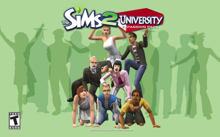 The Sims 2 University Wallpaper