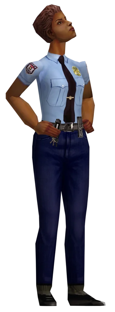 The Sims - Female Police Officer Render