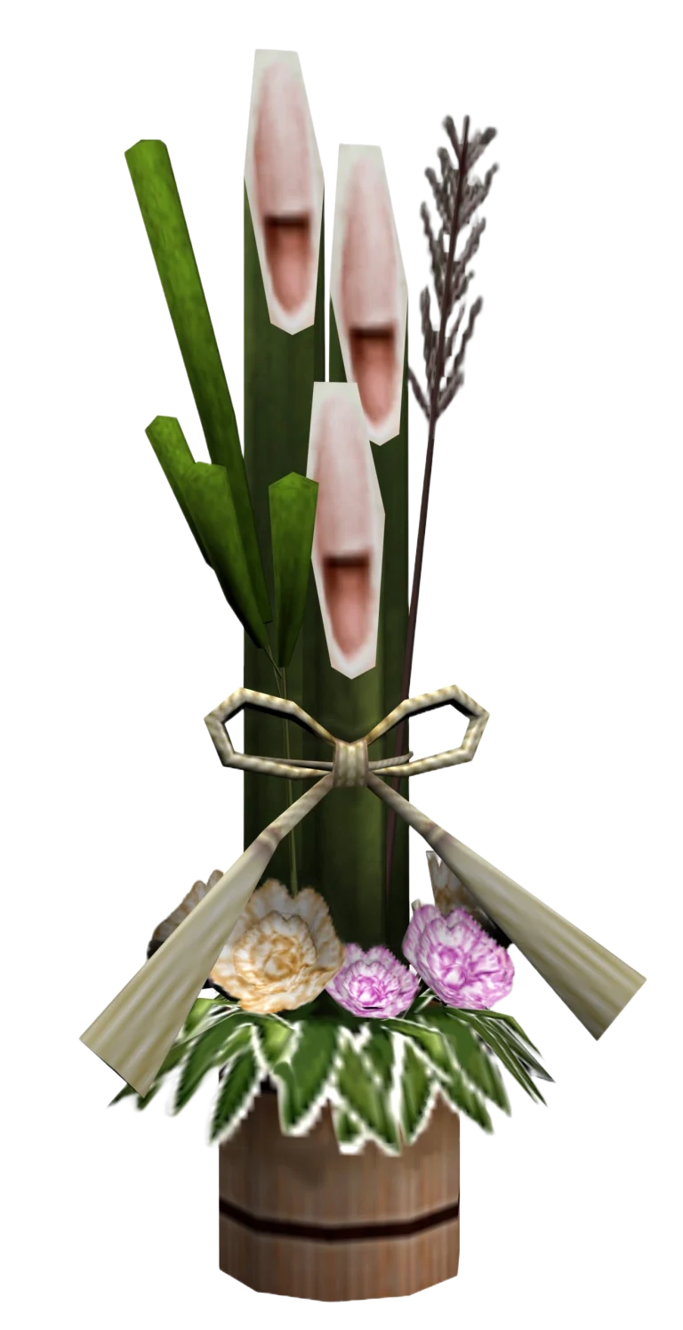 the-sims-2-happy-holiday-stuff-render-pink-lily-flower-arrangement