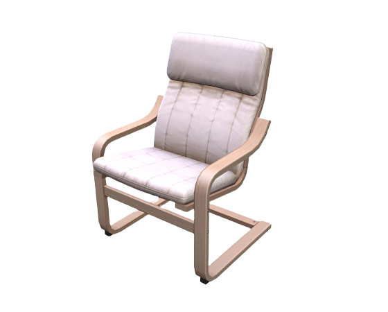 the-sims-2-ikea-home-stuff-render-beige-bentwood-armchair