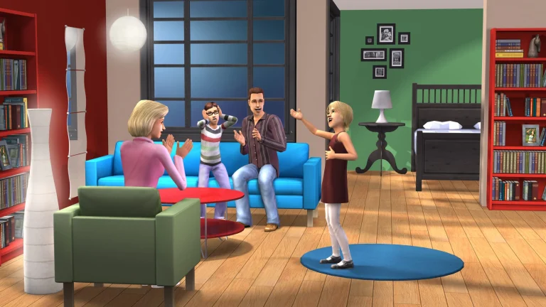 the-sims-2-ikea-home-stuff-render-family-in-colorful-ikea-living-room