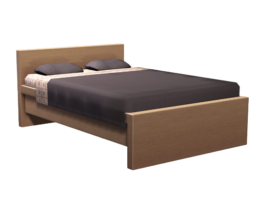 the-sims-2-ikea-home-stuff-render-light-wood-double-bed-with-dark-bedding