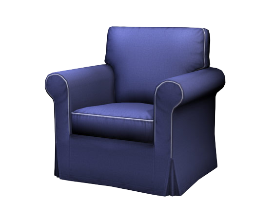 the-sims-2-ikea-home-stuff-render-navy-upholstered-armchair