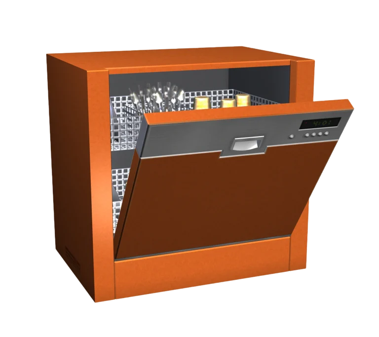 the-sims-2-kitchen-and-bath-interior-design-render-orange-dishwasher