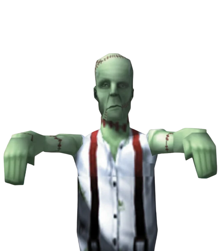 the-sims-livin-large-render-frankenstein-monster-bust