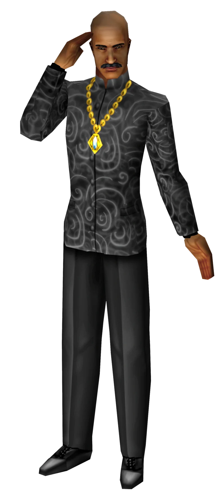 the-sims-livin-large-render-man-in-patterned-suit-with-gold-chain