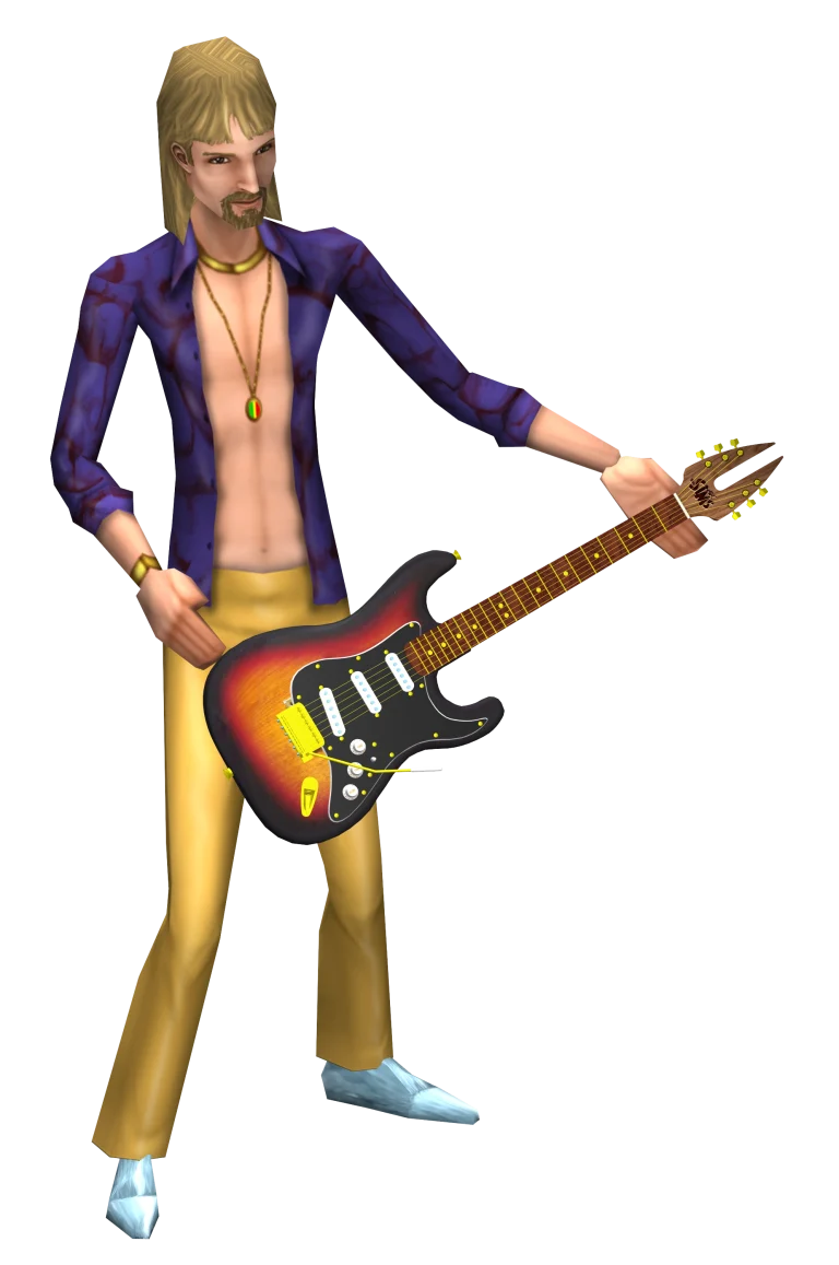 the-sims-livin-large-render-rock-guitarist-performing