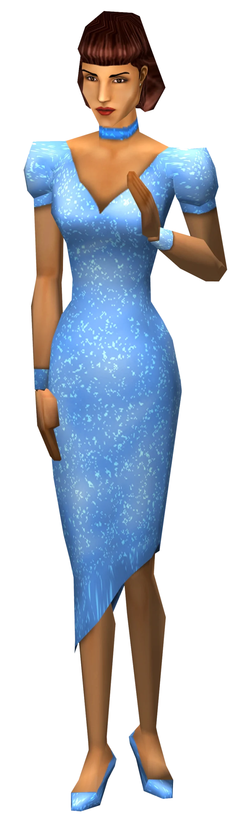 the-sims-livin-large-render-woman-in-blue-evening-dress