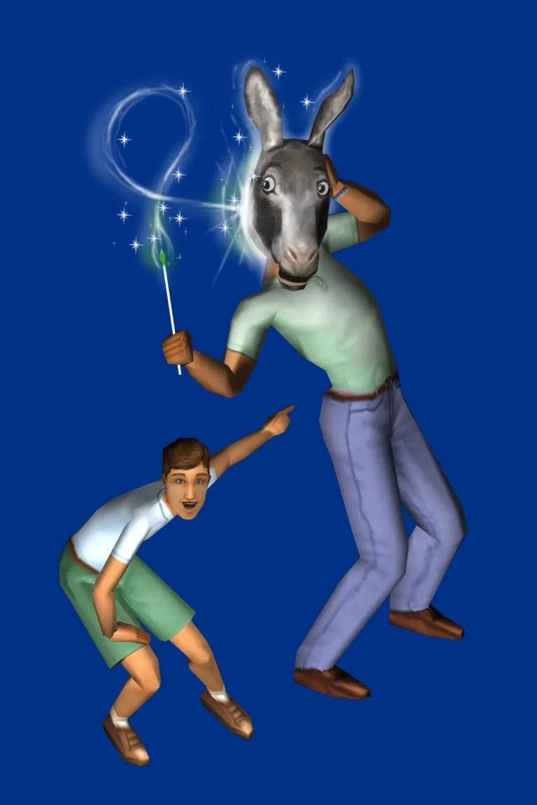 the-sims-makin-magic-render-donkey-spell-backfire-scene