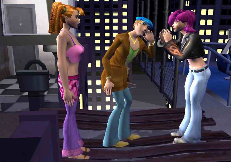 the-urbz-sims-in-the-city-console-screenshot-roof-speak-up