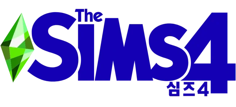 the-sims-4-logo-v3-blue-ko-korean
